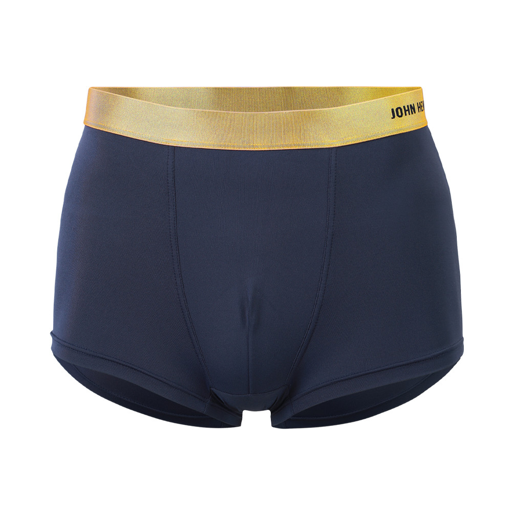 John Henry Underwear Silver&Gold Series กางเกงชั้นในผู้ชาย ทรงบ๊อกเซอร์ บรี๊ฟผู้ชาย รุ่น JU JU3G003 สีกรมท่า
