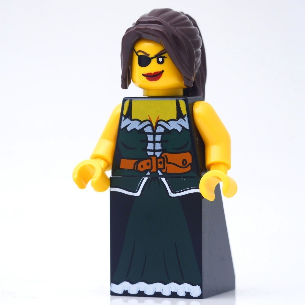 ( Ploybrick Minifigure ของแท้ ) Pirate Pirate Female Skirt