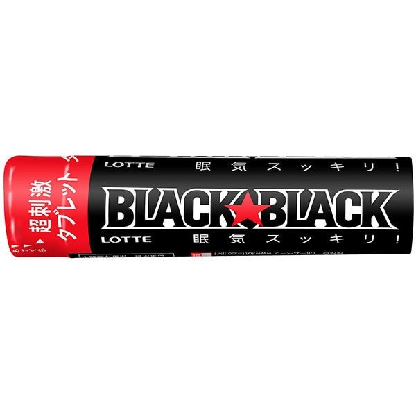 LOTTE Black Black Tablet Strong Type 32gCharacteristicsBlack Black Tablet Strong Type is a large t CharacteristicsBlack Black Tablet Strong Type is