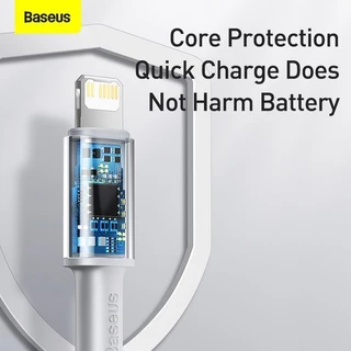 Baseus สายชาร์จเร็ว 20W Type-C to iP PD รุ่น High Density Braided Fast Charging Data Cable 1m, 2m