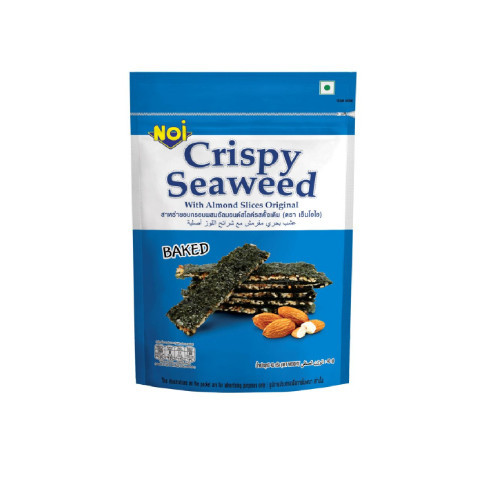 สาหร่าย อบกรอบ Noi Seaweed Almond Original 30G
