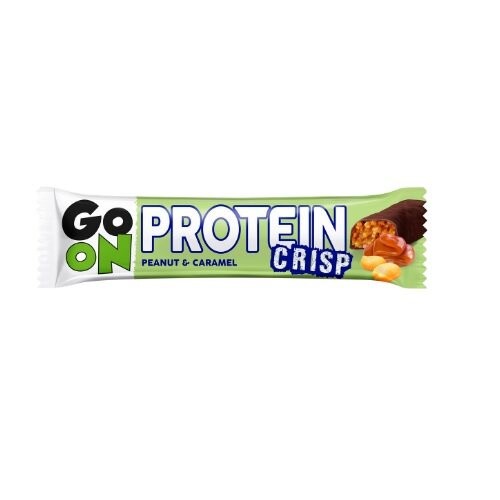 Go On Protein Bar Peanut & Caramel โปรตีนบาร์แต่ละแท่ง โปรตีน โปรตีนแท่ง บาร์โปรตีน ถั่ว คาราเมล