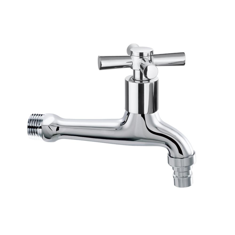 KARAT FAUCET ก๊อกล้างพื้น 1 ทาง KARAT EC-01-410-50 สีโครม ก๊อกน้ำ ก๊อกล้างพื้น WALL FAUCET KARAT EC-