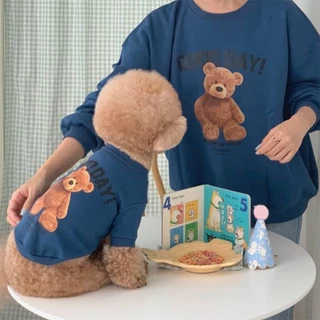 【Hipidog】เสื้อกันหนาว ผ้าฟลีซ ให้ความอบอุ่น แฟชั่นฤดูใบไม้ร่วง และฤดูหนาว สําหรับสัตว์เลี้ยง สุนัข แมว