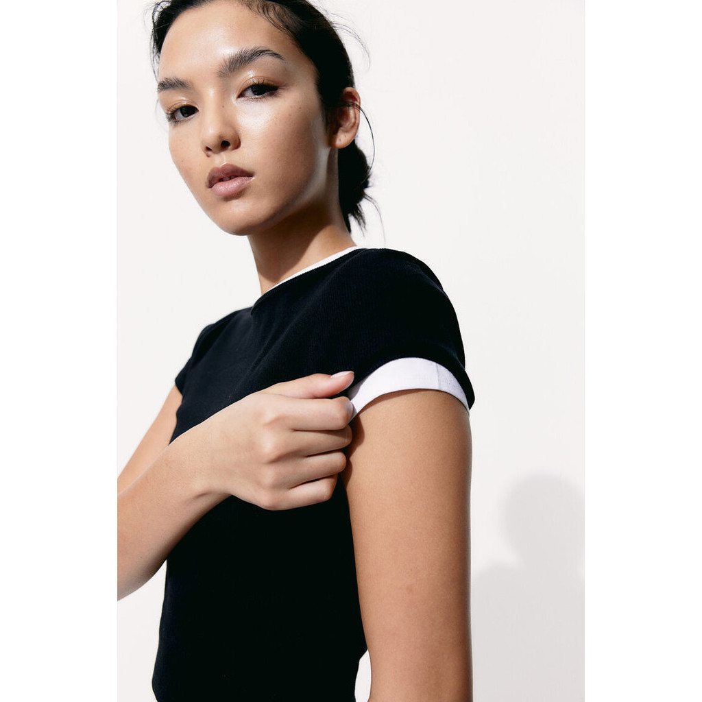 H&M  Woman 2-pack T-shirts 1212805_2