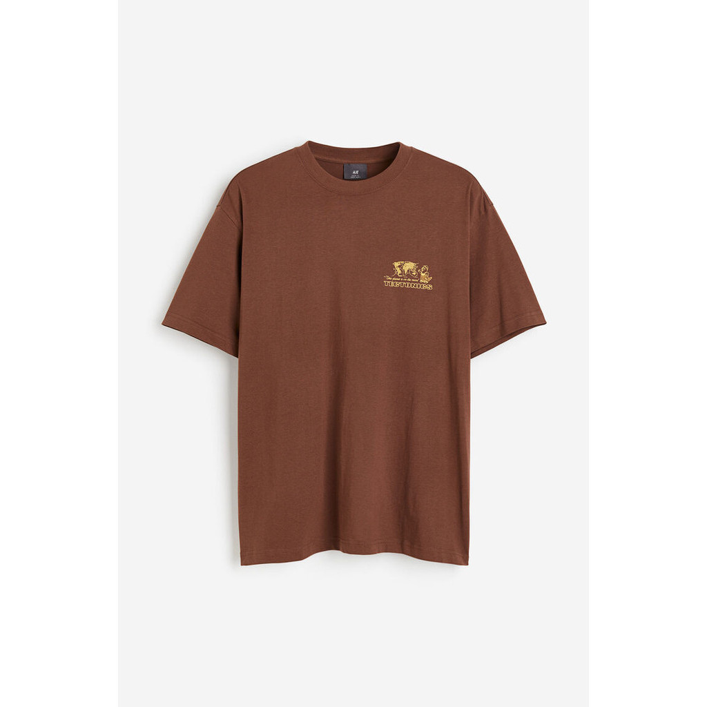 H&M Man Loose Fit Printed T-shirt 1032522_22