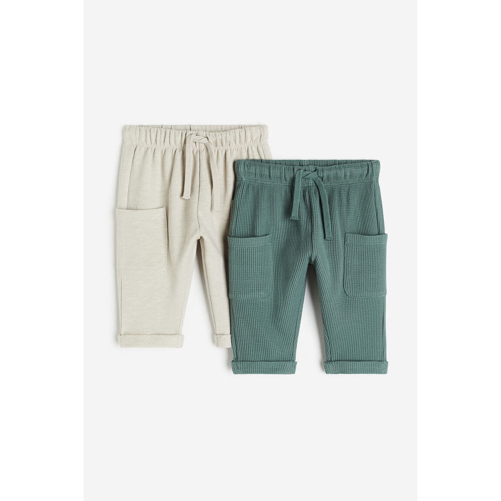 H&M  Boy 2-pack cotton joggers 1077849_3