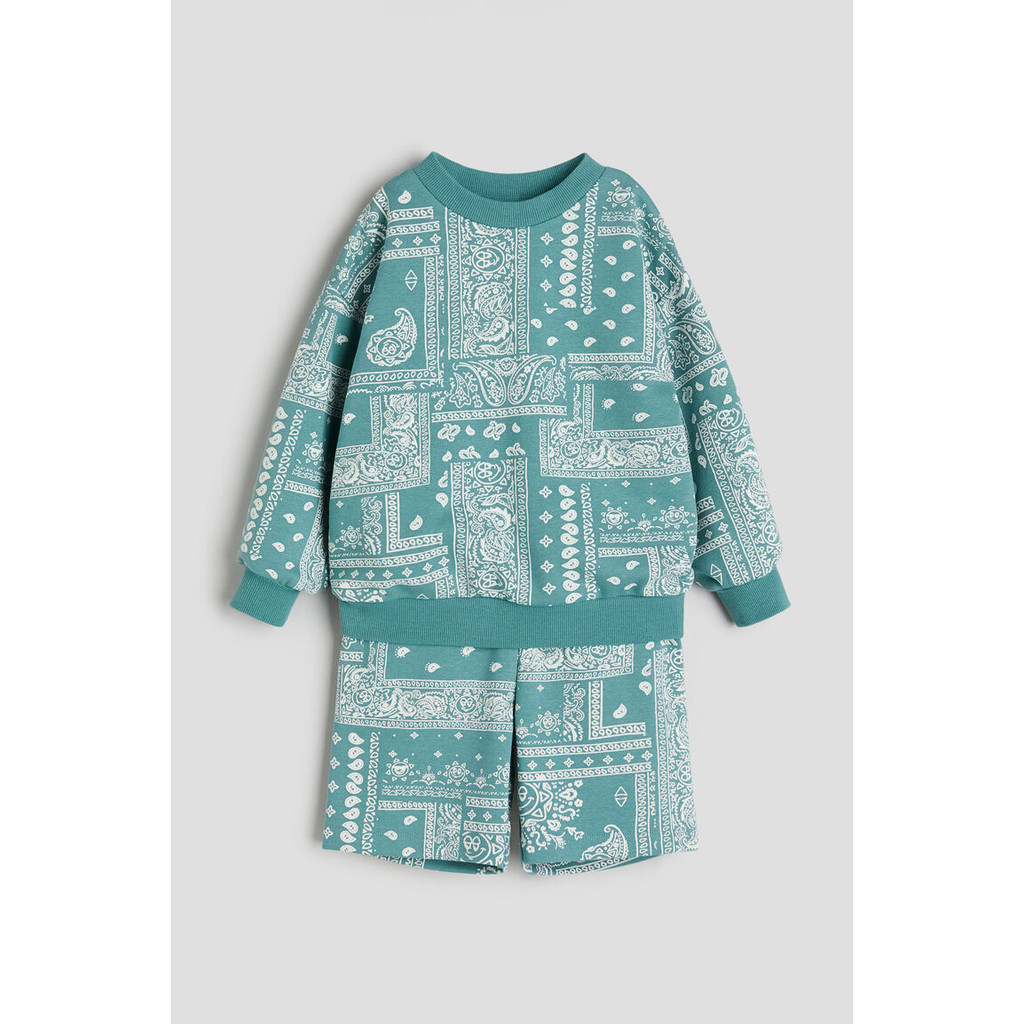 H&M Boy 2-piece printed sweatshirt set 1218075_1