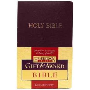 หนังสือภาษาอังกฤษ นำเข้า (English Book) KJV Gift and Award Bible [Hardcover]