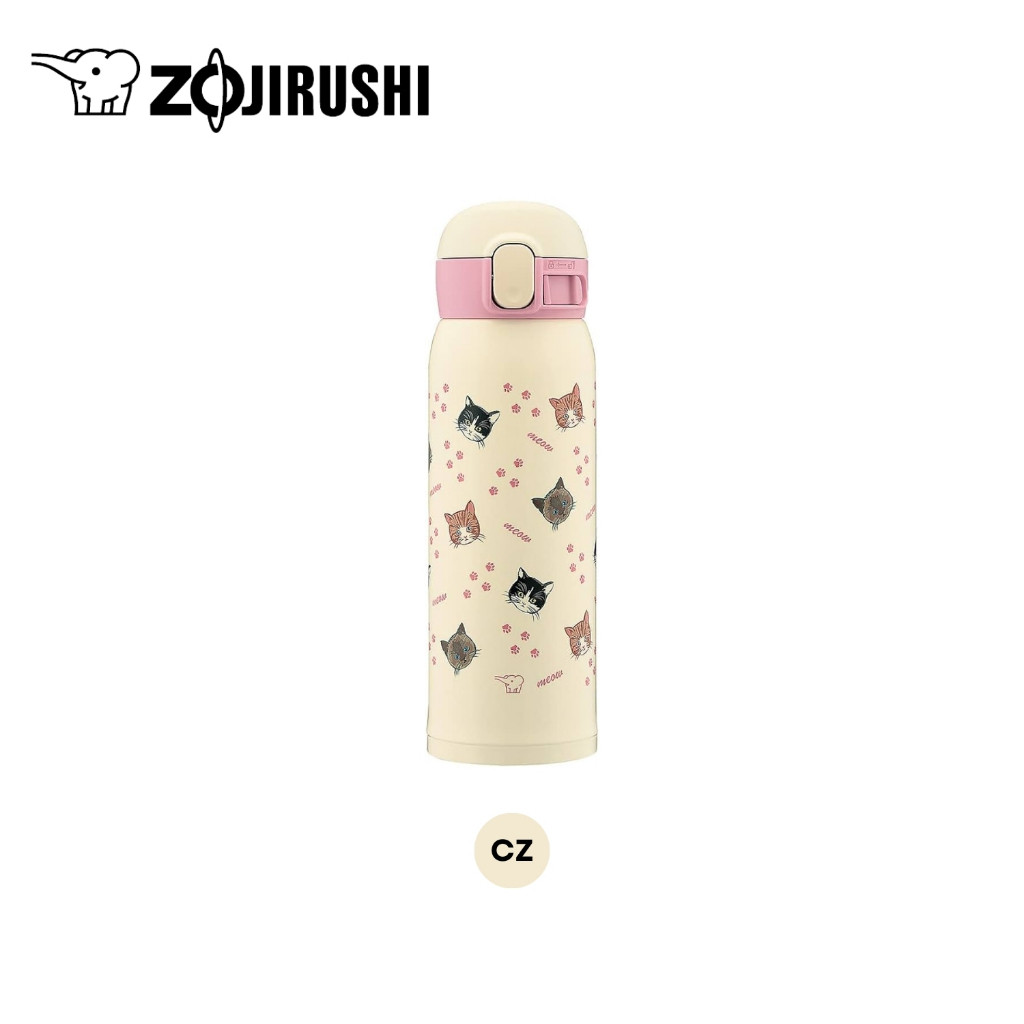 Zojirushi Cool Bottles กระติกน้ำสุญญากาศ เก็บความร้อน/เย็น 0.48 ลิตร SM-WG48