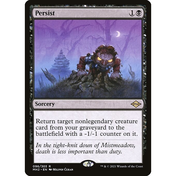 [Modern Horizons 2] - [MH2] - (R) -[Persist] -  [2021]