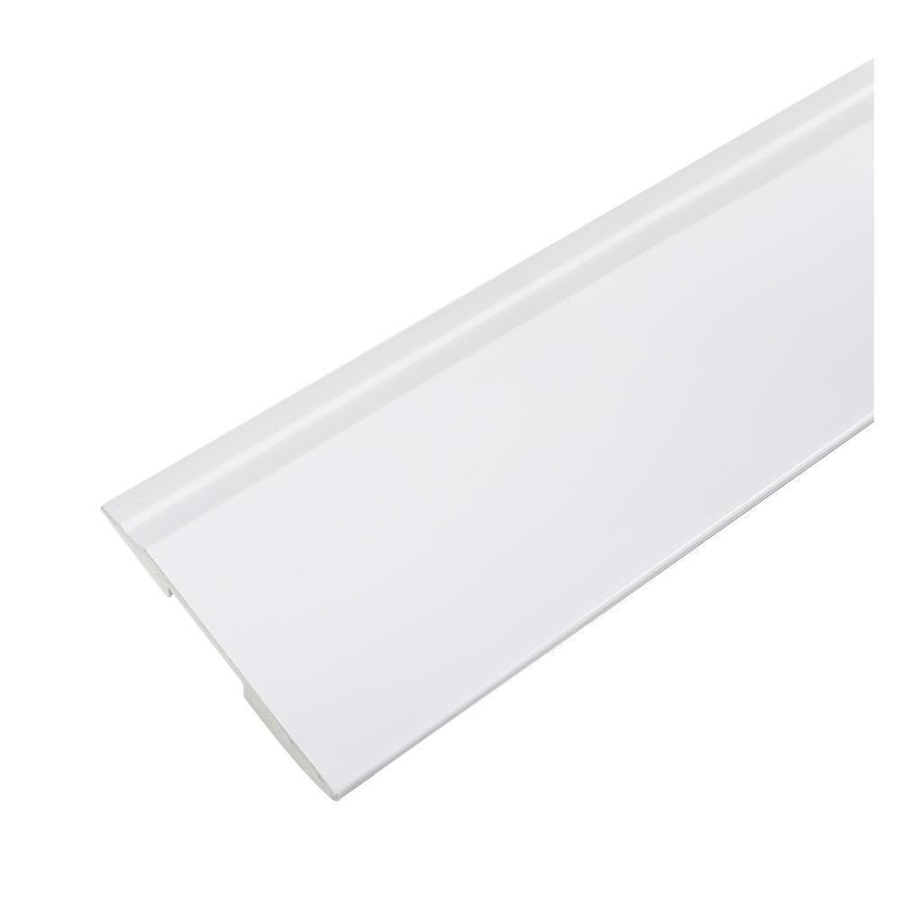 HomePro บัวพื้นPS -3601 9.5x240x1.2 ซม. สีขาว แบรนด์ CROBERN