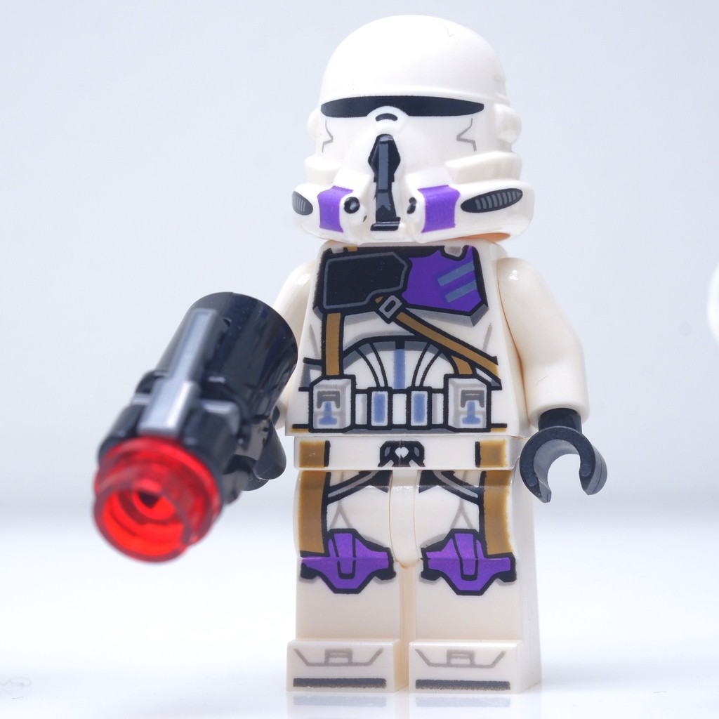 ( Ploybrick Minifigure ของแท้ ) Star Wars Clone Trooper Commander 187th Legion