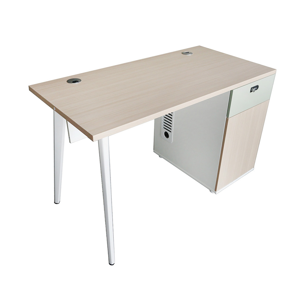 โต๊ะทำงาน VEGUS KASSA รุ่น LY-B0112 ขนาด 120 x 60 x 75 ซม. สีธรรมชาติ ราคา ถูกที่สุด ดีลบีเคเค แกลเลอรีภาพที่ 4