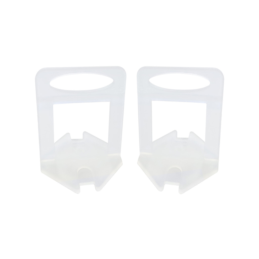 GIANT KINGKONG PRO คลิปปรับระดับกระเบื้อง 1.5 มม. รุ่น KKP 8119-1P 1.5MM (แพ็ก 100 ชิ้น) สีขาว