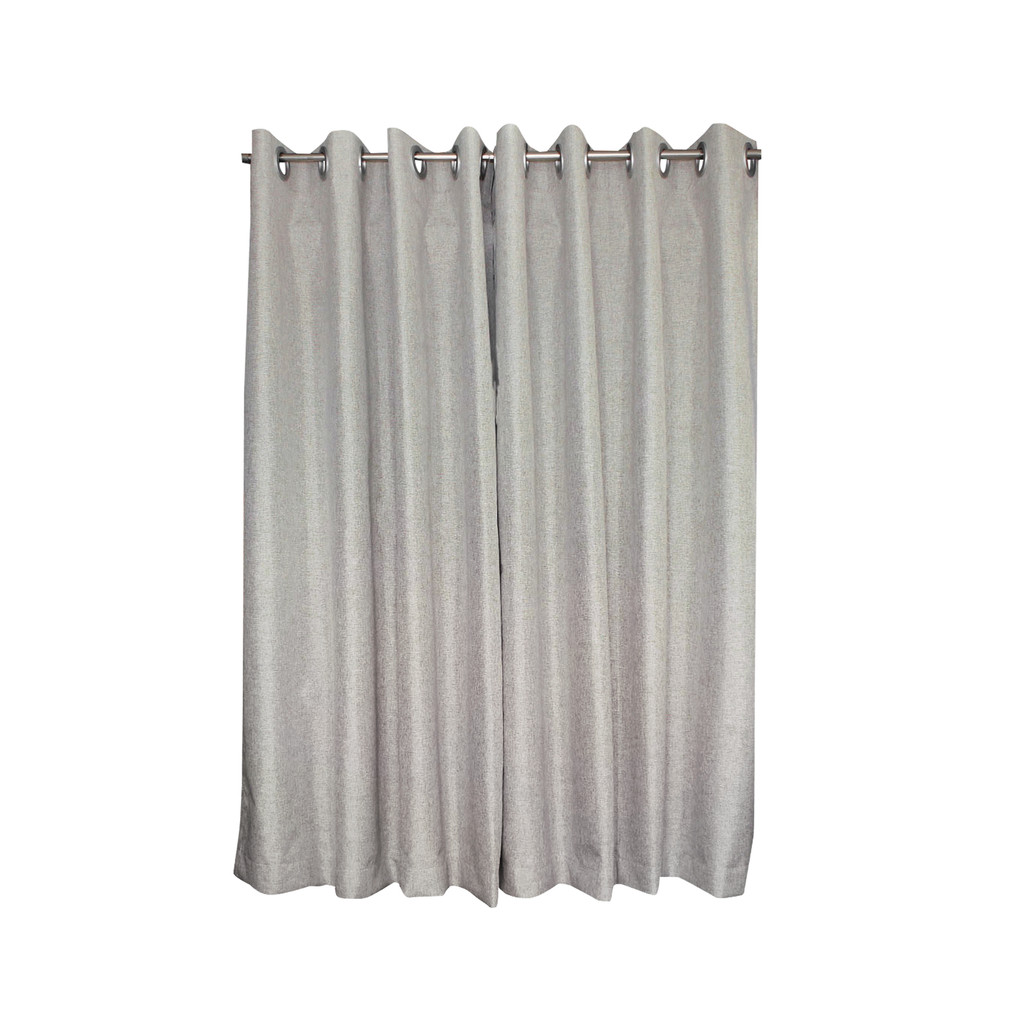 KASSA HOME ม่านตาไก่หน้าต่าง กันแสงแดด รุ่น Linin-SN17387 ขนาด 140 x 160 ซม. สีเบจ