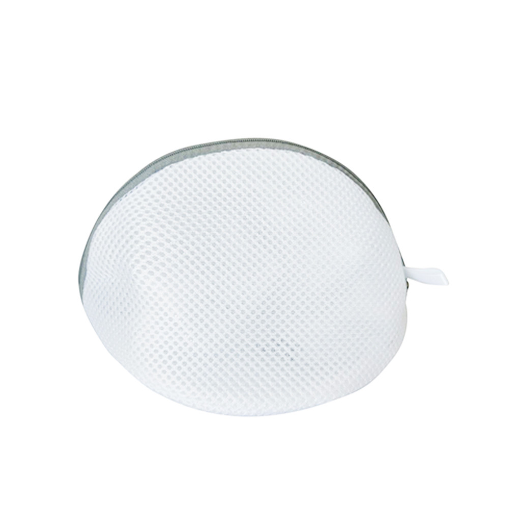 KASSA HOME ถุงซักถนอมผ้าชุดชั้นในตาข่ายทรงโค้ง ขนาด 18 x 15 ซม สีขาว