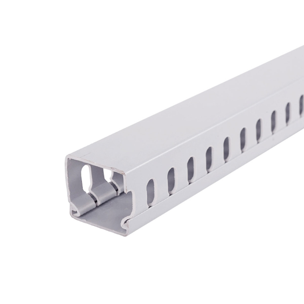 GIANT KINGKONG รางครอบสายไฟรวม รุ่น Wire Duct-2 ขนาด 30 x 30 มม. 2 เมตร สีขาว