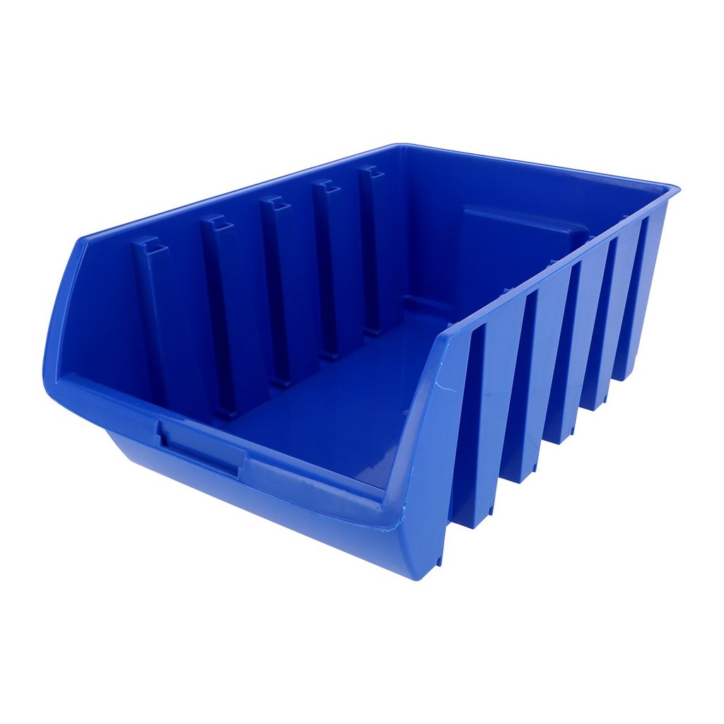 GIANT KINGKONG กระบะพลาสติกใส่อะไหล่ รุ่น HL30151-XL ขนาด 17.5 นิ้ว สีน้ำเงิน