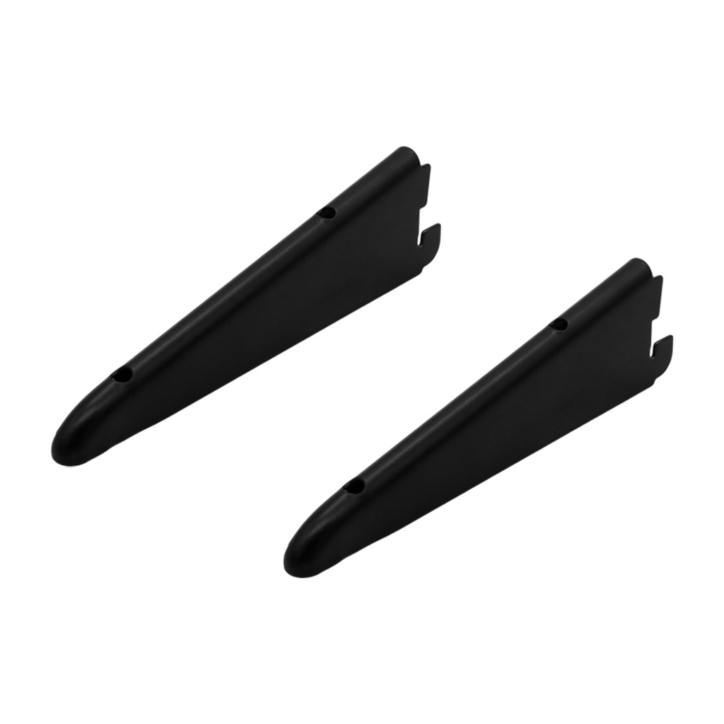 KASSA HOME แขนรับแผ่นชั้นไม้ DIY รุ่น S32DB170B ขนาด 1.25 x 18.4 x 4.95 ซม. สีดำ