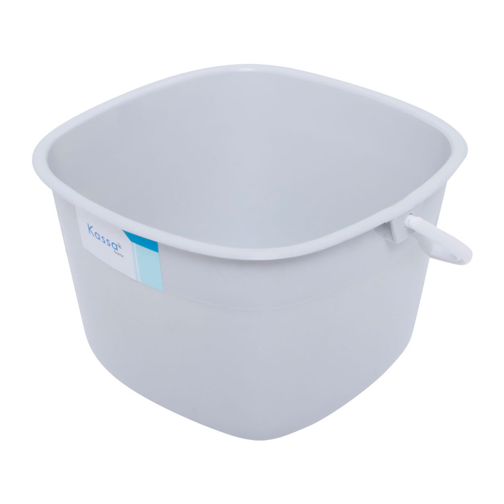 KASSA HOME ถังน้ำเหลี่ยม รุ่น 969 ขนาด 5.5 ลิตร สีเทา