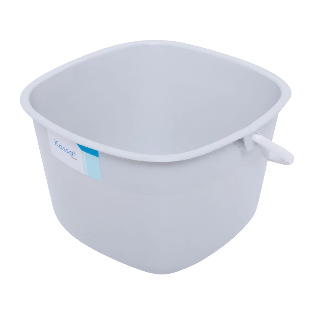 KASSA HOME ถังน้ำเหลี่ยม รุ่น 969 ขนาด 5.5 ลิตร สีเทา