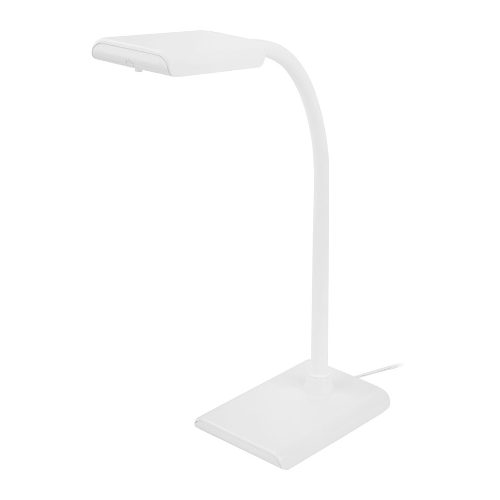 LUZINO โคมไฟอ่านหนังสือตั้งโต๊ะ (LED 6W) รุ่น OD8047 สีขาว
