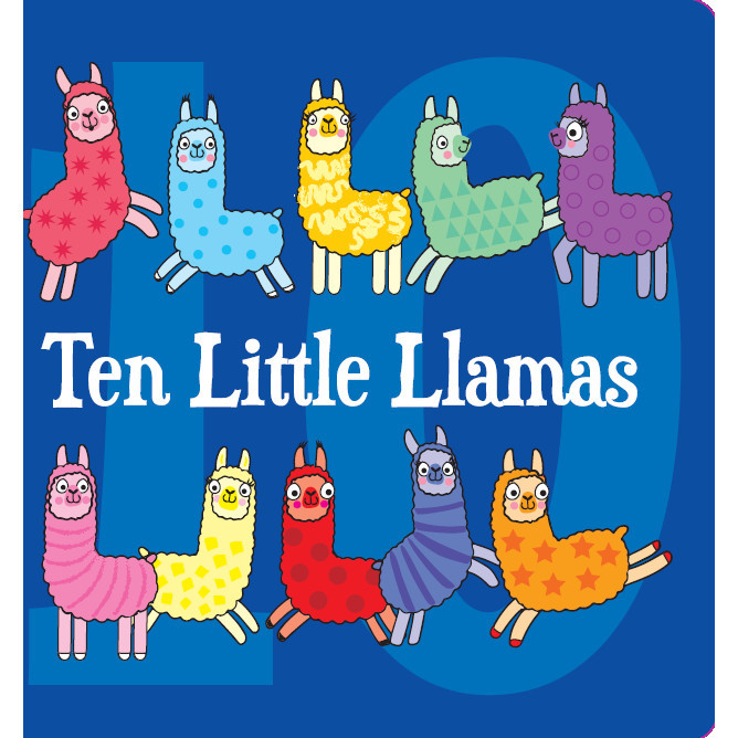BBW หนังสือ Ten Little Llamas ISBN: 9781648330018