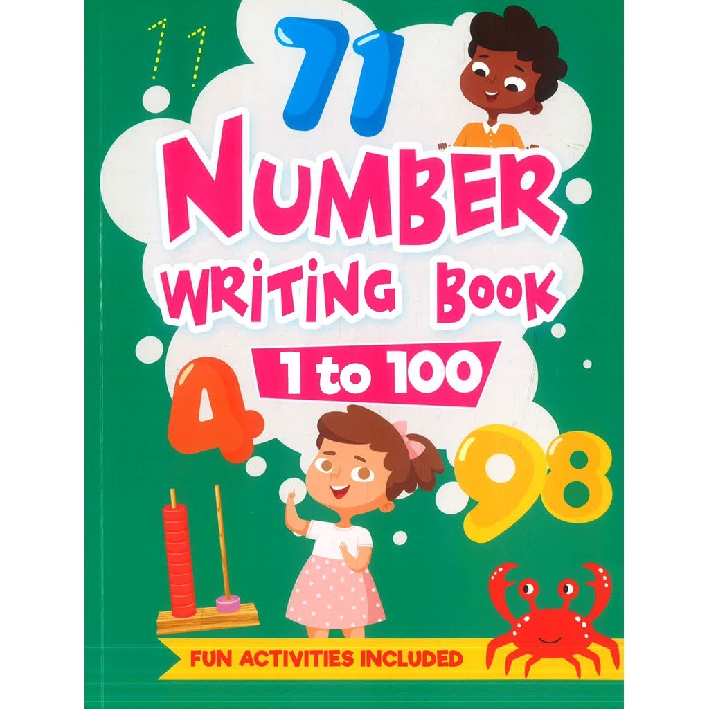 BBW หนังสือ 71 Number Writing Book (1 To 100) ISBN: 9789393754608