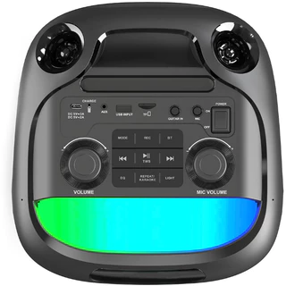 ACONATIC ลำโพง PARTY SPEAKER รุ่น AN-SP172 พลังเสียง 60W ดอกลำโพง 6.5" + 1.5" แถมไมโครโฟน 1 ฟังก์ชั่นครบ (รับประกัน1 ปี)