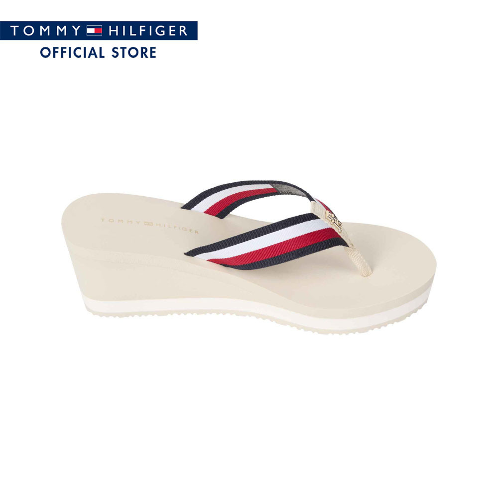 Tommy Hilfiger รองเท้าแตะ ผู้หญิง รุ่น FW0FW08520 ACJ - สีเบจ