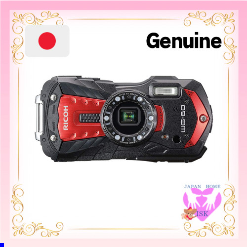 กล้องแอคชั่น Ricoh WG-60 กันน้ำได้ลึก 14 เมตร พร้อมเซ็นเซอร์ CMOS 16MP