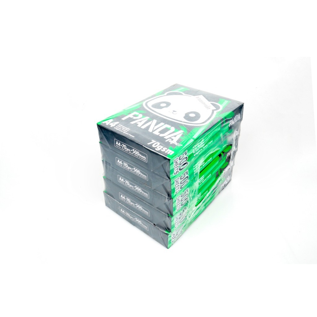 PANDA กระดาษถ่ายเอกสาร A4 70 แกรม 500 แผ่น/รีม (บรรจุ 5 รีม/แพ็ค) |P5| - รูปที่ 2