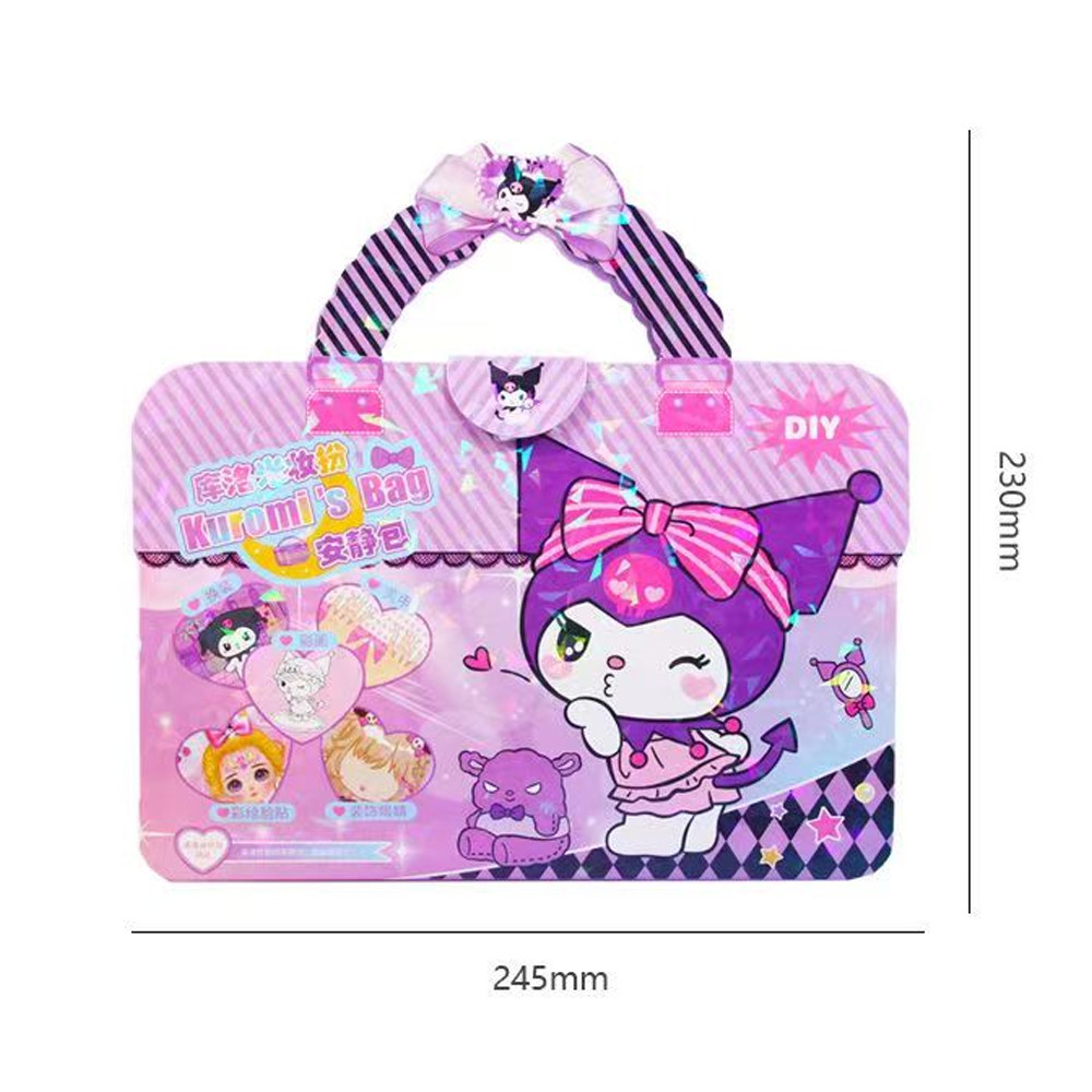 Kulomi Meileti Capibala DIY แฮนด์เมดแต่งตัวสติ๊กเกอร์ของขวัญวันเกิดสำหรับสาว ๆ แต่งหน้าและสี - รูปที่ 7