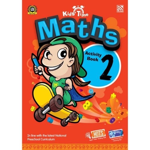 ^NANMEEBOOKS หนังสือ Kids' Time Maths Activity Book 2