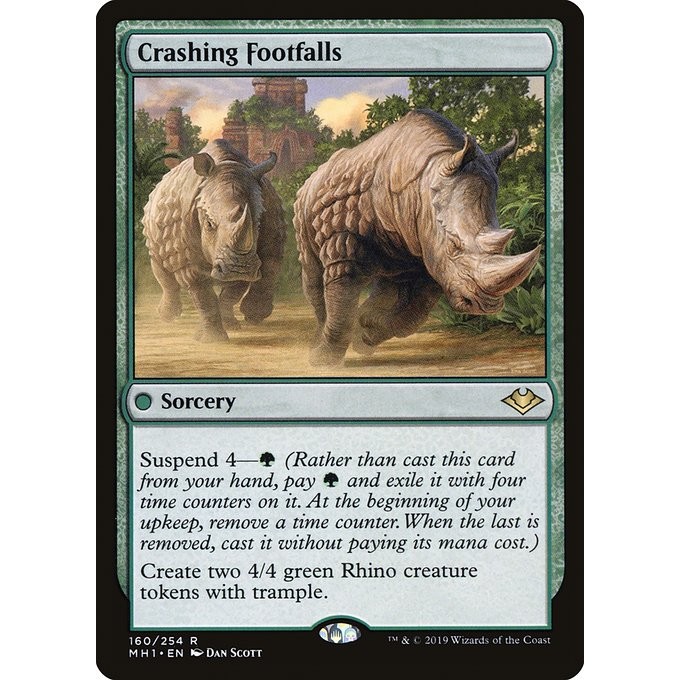 [Modern Horizons] - [MH1] - (R) -[Crashing Footfalls] -  [2019]