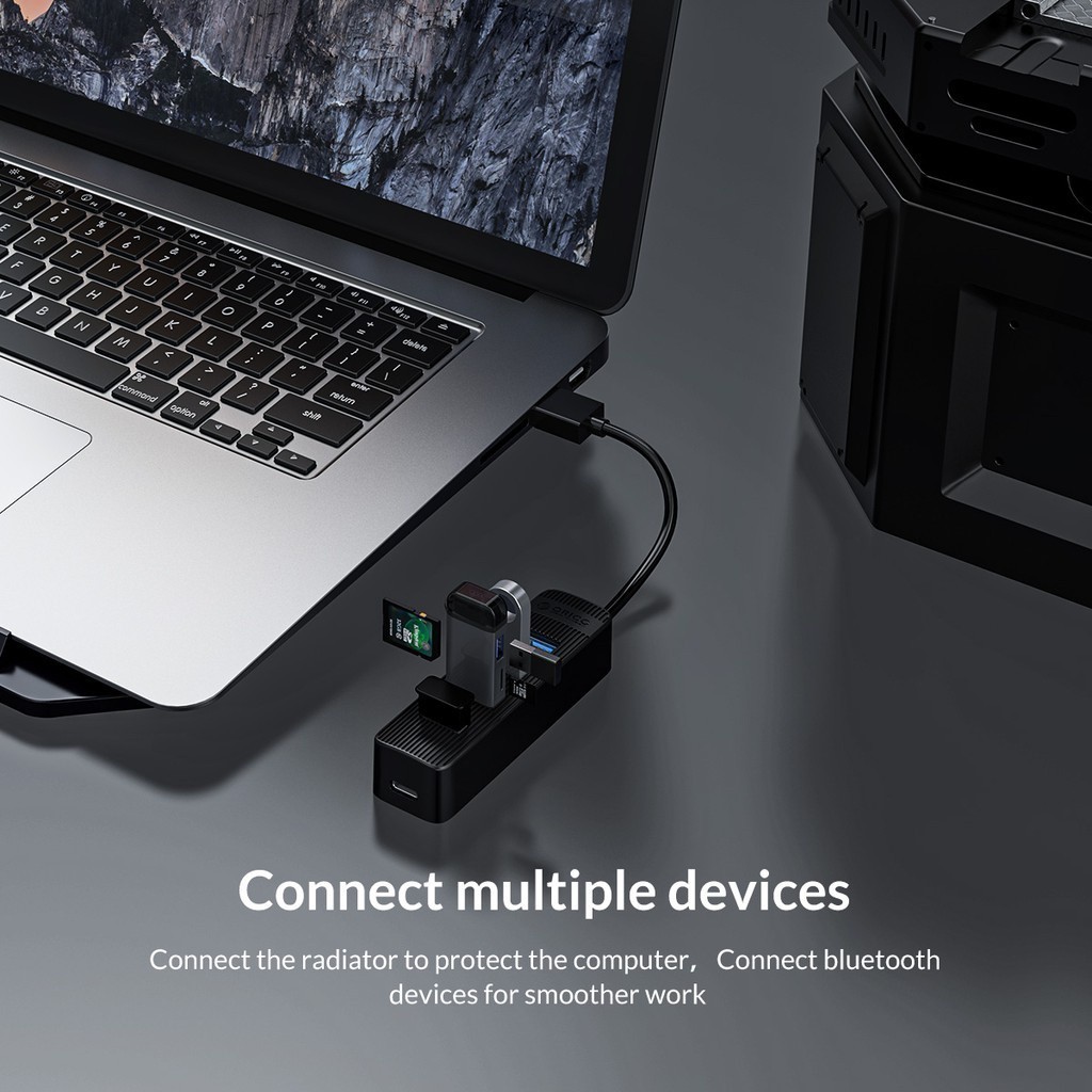 [ออกใบกำกับภาษีได้ E-TAX] ORICO TWU3 4 / 7 / พอร์ต USB3.0 HUB สําหรับคอมพิวเตอร์, แล็ปท็อป USB Splitter USB3.0 OTG