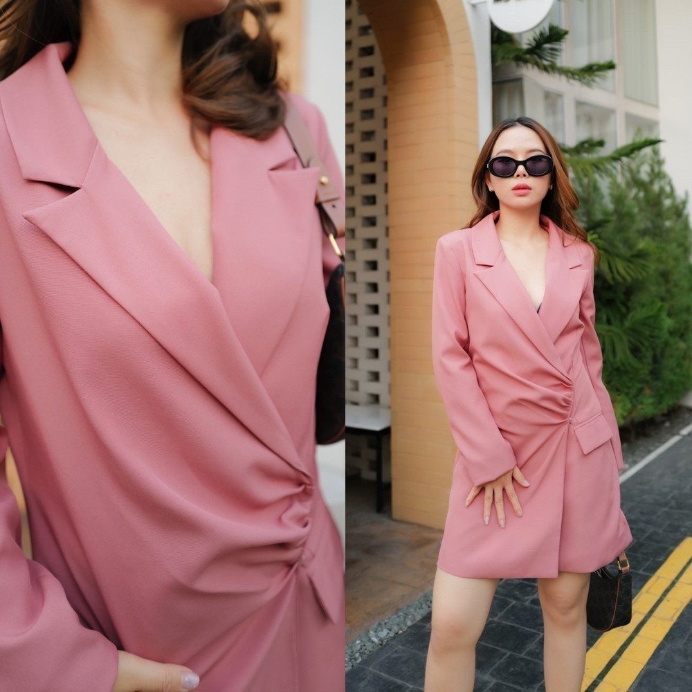 MyWay Brand : Dress ชุดเดรส - Brink Blazer