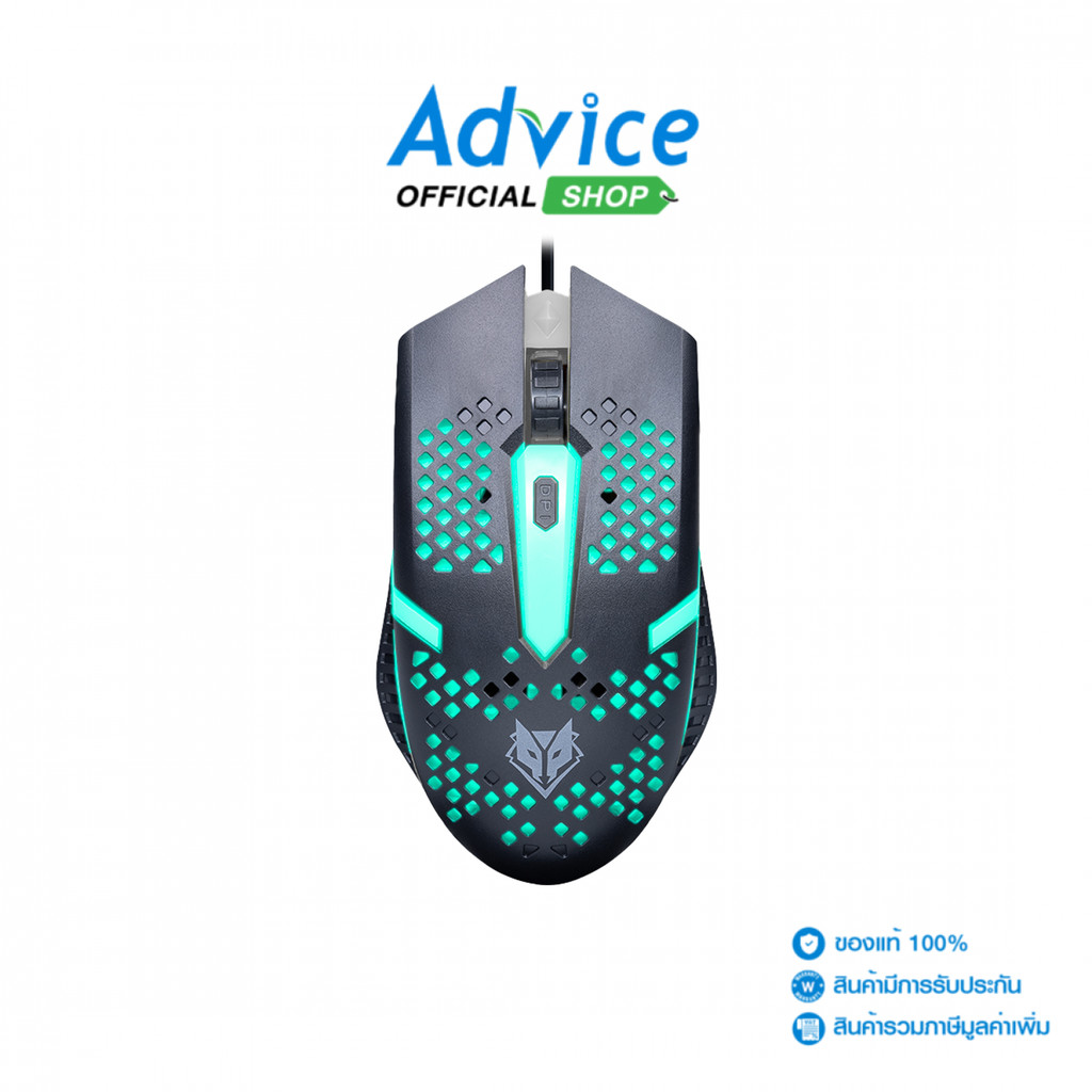 NUBWO USB MOUSE NM106 TRANSPARENT - A0161314