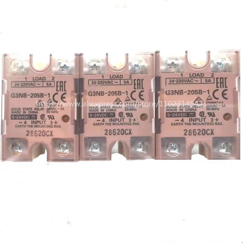 ✫ ใหม่ G3NB-210B-1 G3NB-220B-1 G3NB-240B-1 SSR โซลิดสเตตรีเลย์