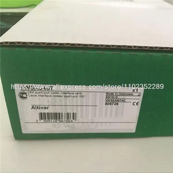 ขายเฉพาะของแท้ใหม่เอี่ยม VW3A3407 {สต็อกคลัง} รับประกัน 1 ปี จัดส่งภายใน 24 ชั่วโมง