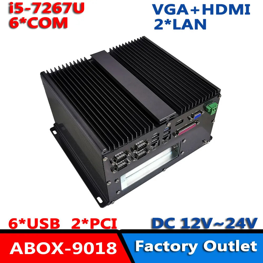 พร้อมระบบ PCI/ PCIEX4 /PCIEX1 i5-7267U gen7 แบบไม่มีพัดลม