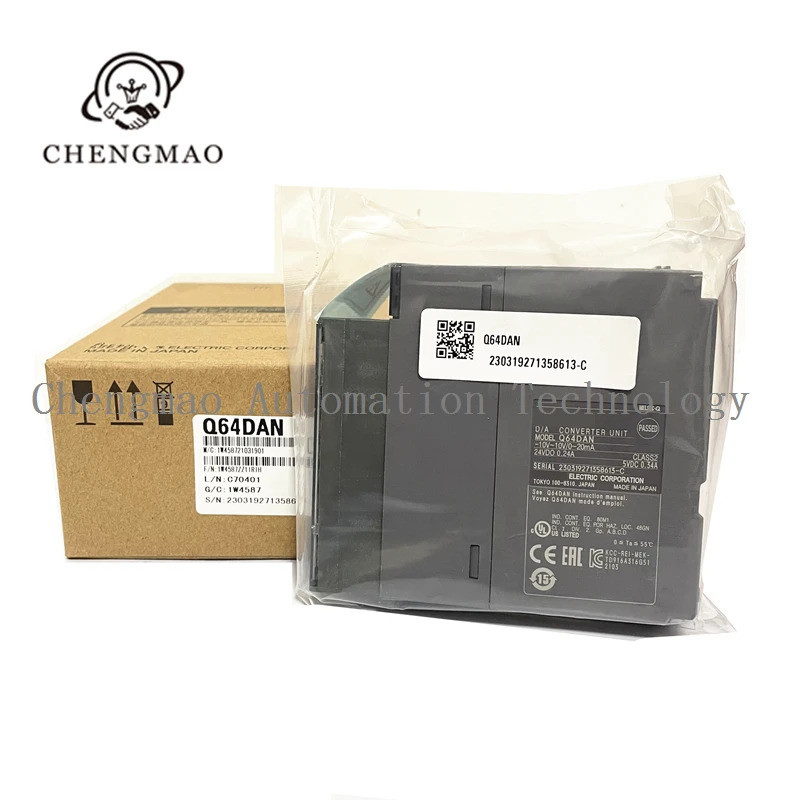 โมดูลอนาล็อก PLC ใหม่จากญี่ปุ่นที่ขายดีที่สุด Q64AD2DA Q64RD Q64TD Q64TDV-GH Q64DAH Q64ADH Q64AD Q64