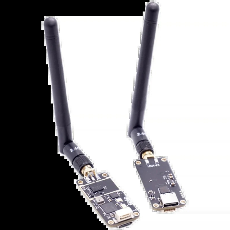 LR24-P 2.4G 1W พลังงานสูงความถี่กระโดดส่งข้อมูลสถานีวิทยุที่มี20กิโลเมตรของจมูกสนับสนุน Apm/ PX4/