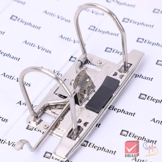 Elephant ตราช้าง แฟ้ม แฟ้มใส่เอกสาร แฟ้มสันกว้าง No.100F สีดำ จำนวน 6 แฟ้ม/แพ็ค