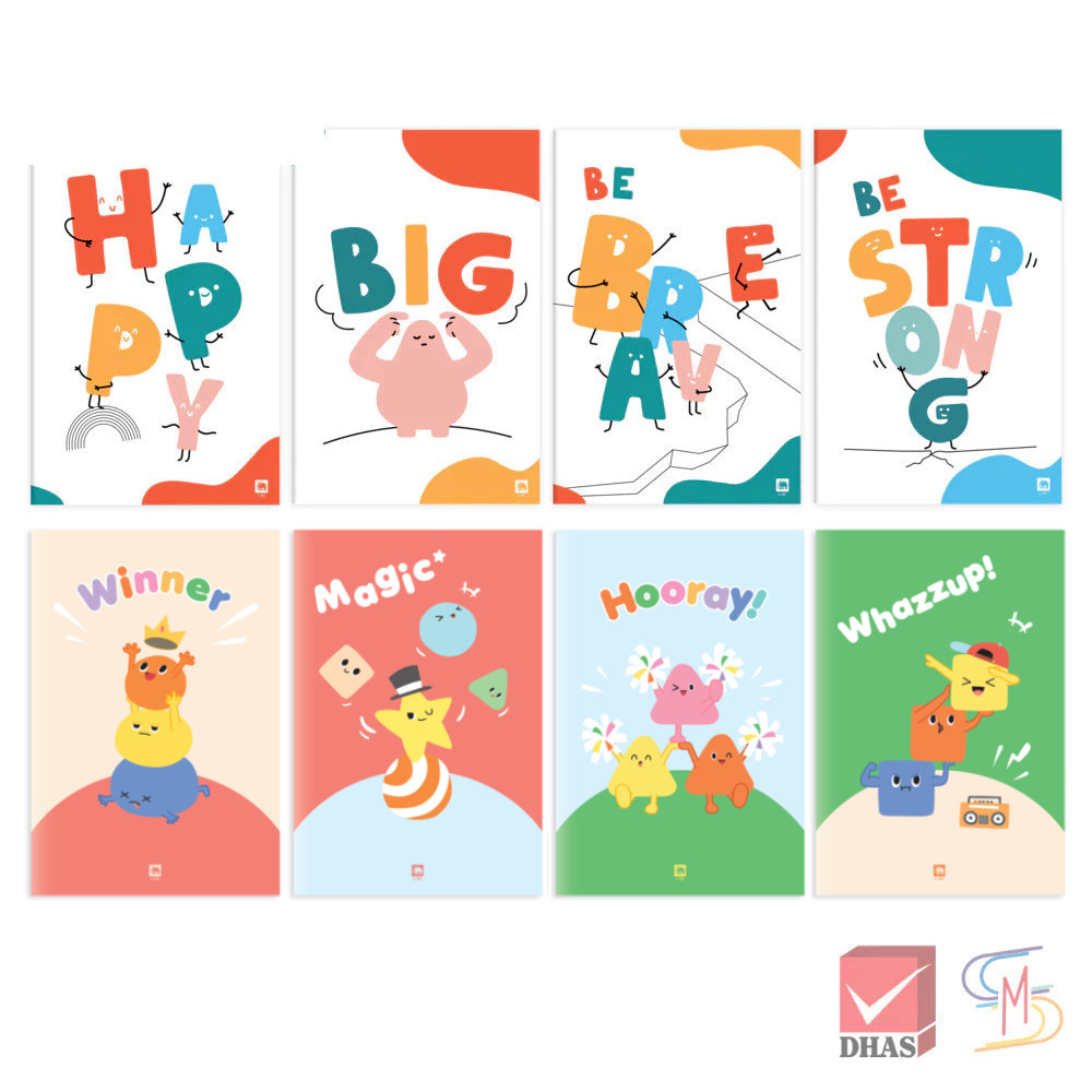 Elephant ตราช้าง สมุด สมุดนักเรียน 60G 40S 9/40 คละลาย จำนวน 1เล่ม