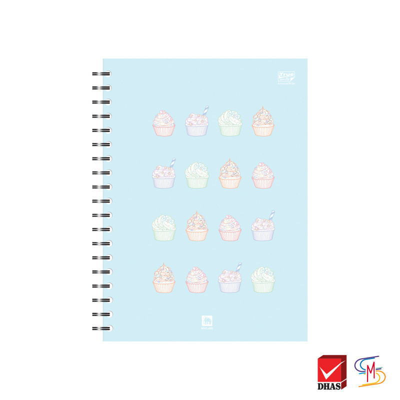 Elephant ตราช้าง สมุดโน๊ต สมุดริมลวด A5 70G 150S WHC-605 รูปที่ 5