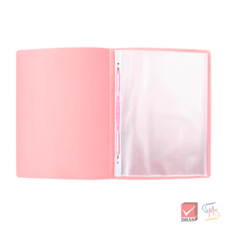 Elephant ตราช้าง แฟ้ม แฟ้มใส่เอกสาร PF01 A4 สีพาสเทล จำนวน 1 แฟ้ม