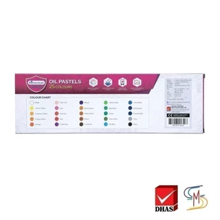 Master Art มาสเตอร์อาร์ต สีชอล์ก สีชอล์กน้ำมัน 25 สี ( สีชอล์ค )