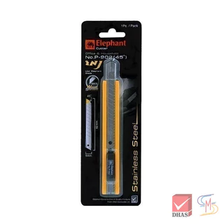 Elephant ตราช้าง คัตเตอร์ รุ่น P-902 9 มม. คละสี จำนวน 1 อัน